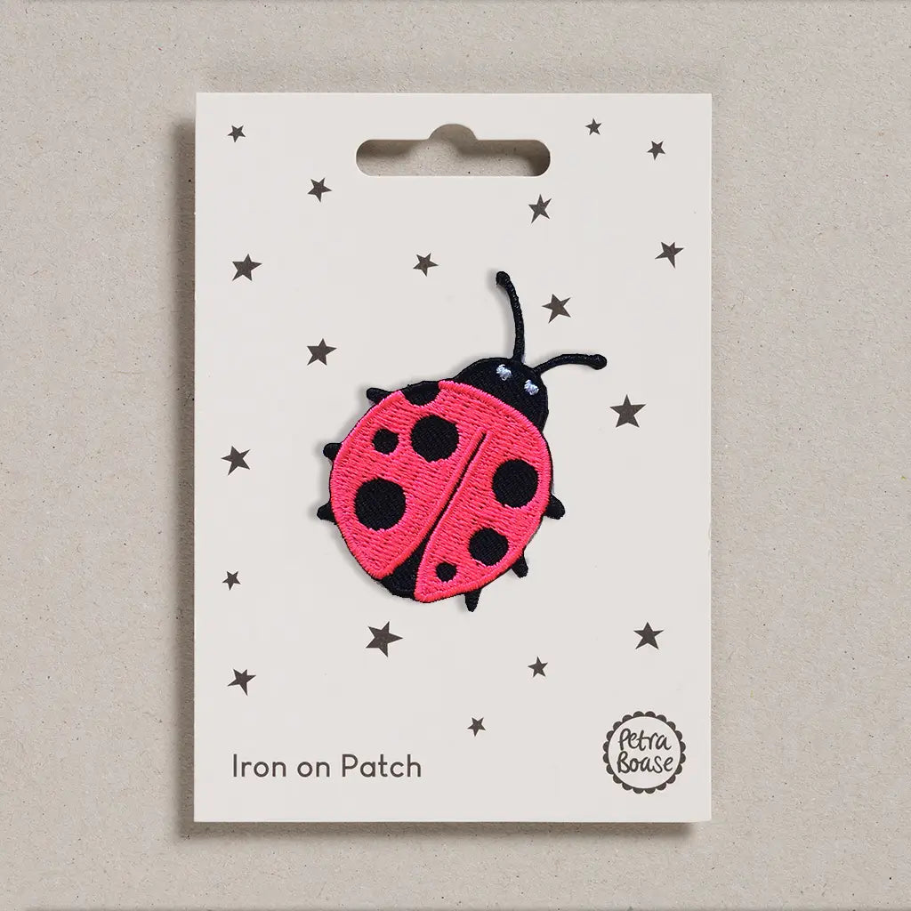 Ladybird Iron On Patch