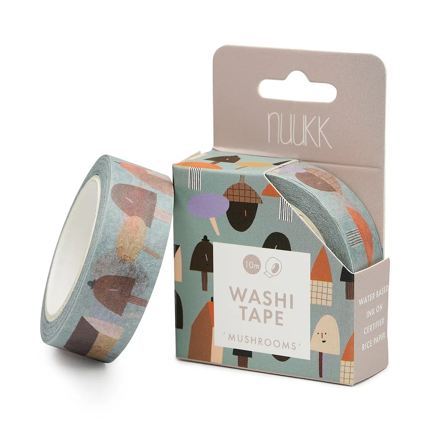 Washi Tape Mushrooms