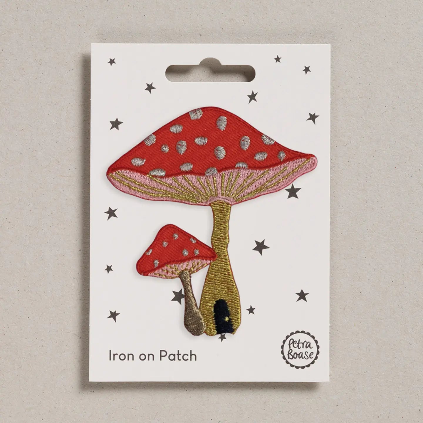 Toadstools Iron On Patch