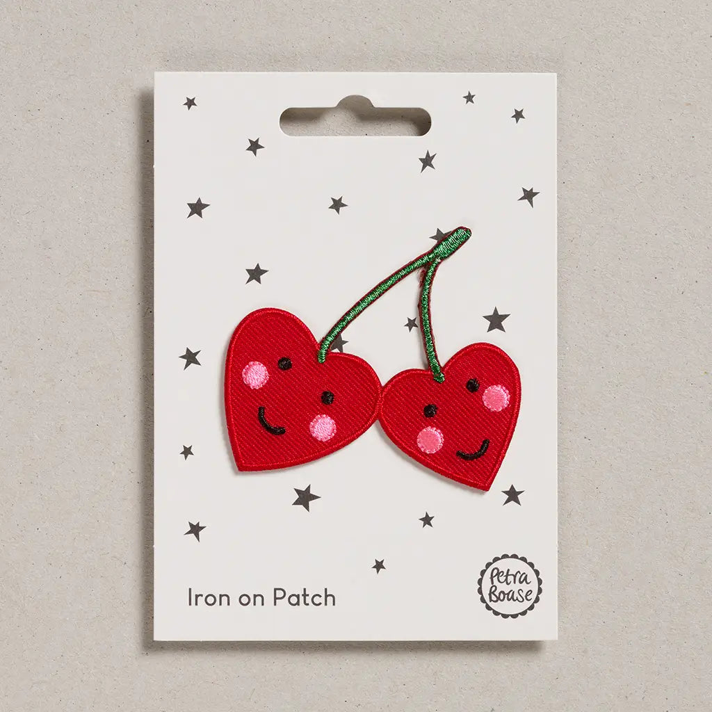 Cherries Iron On Patch