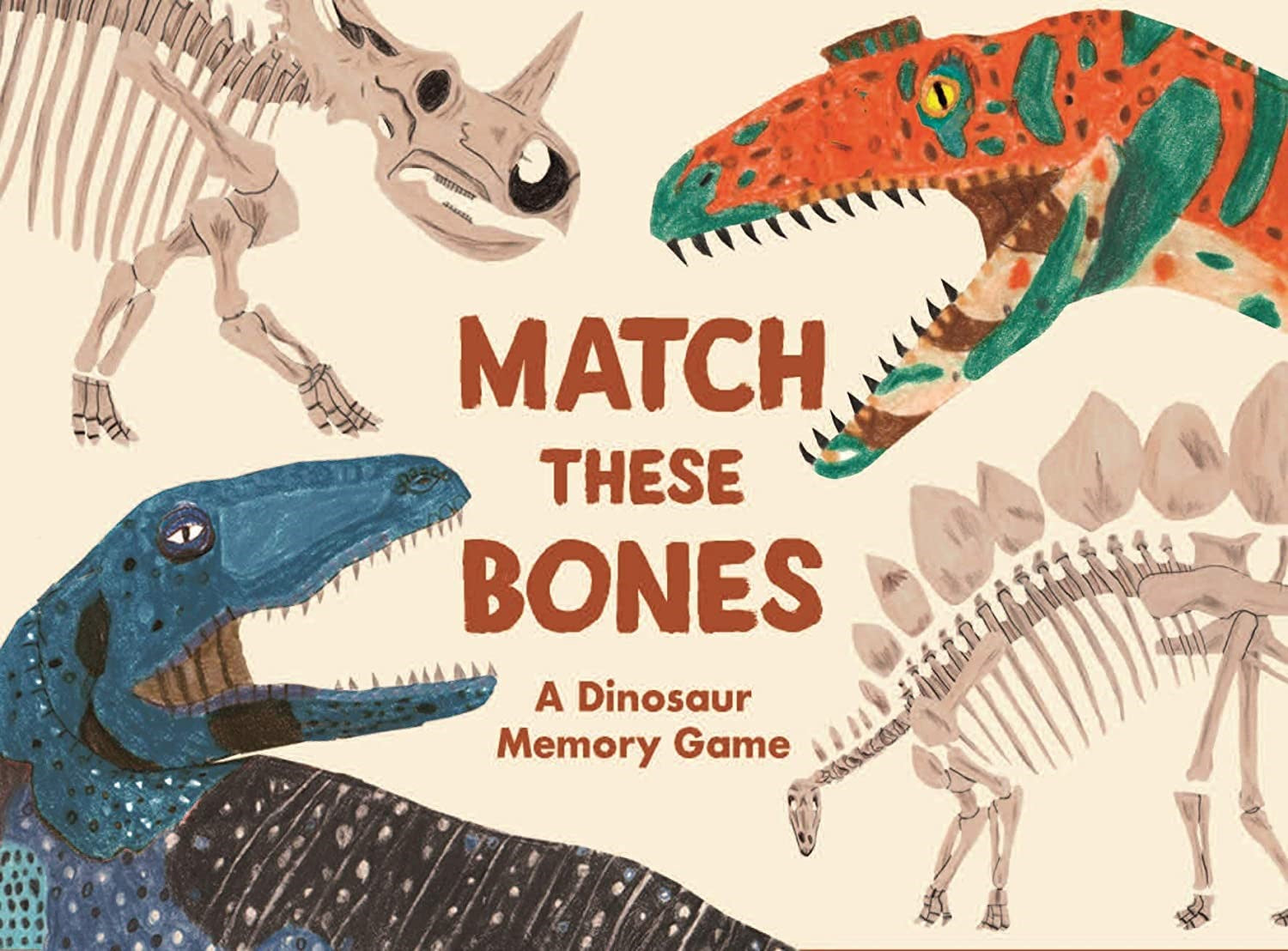 MATCH THESE BONES: A DINOSAUR MEMORY  GAME